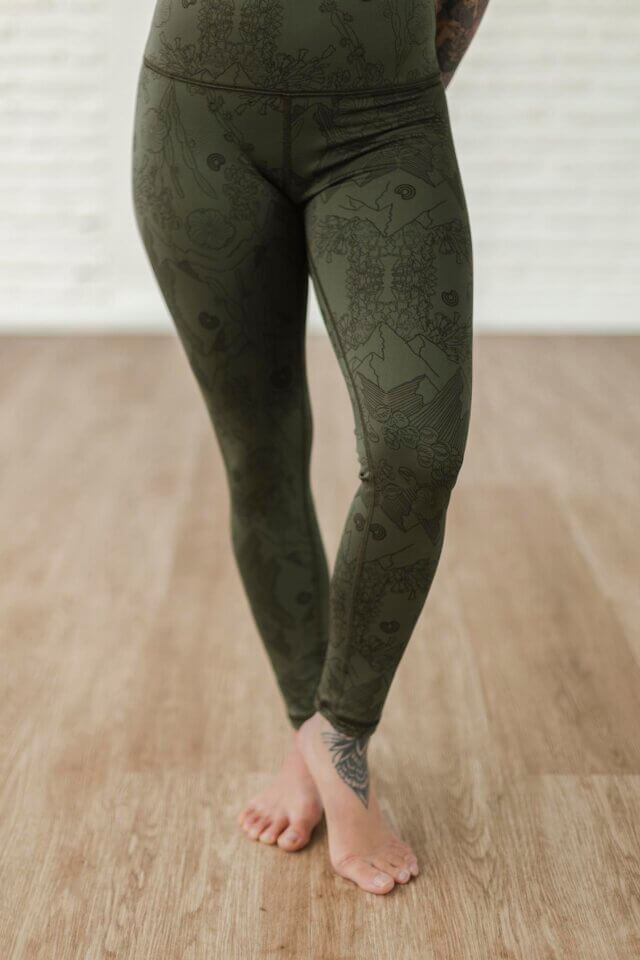 Legging 7/8 Jardín Polisap Reciclado